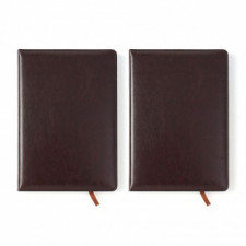 Sổ nhật ký bìa da A5 bộ 2p nhật ký có dây