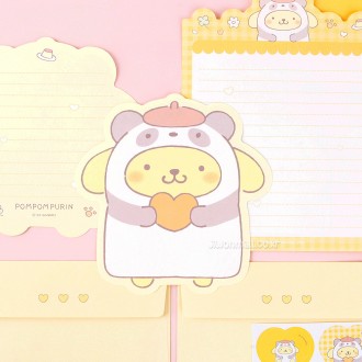 Văn phòng phẩm hình dạng trang phục Sanrio Pom Pom Purin-10EA