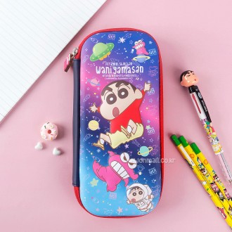 Túi Crayon Shin-chan EVA-Màu đỏ không gian