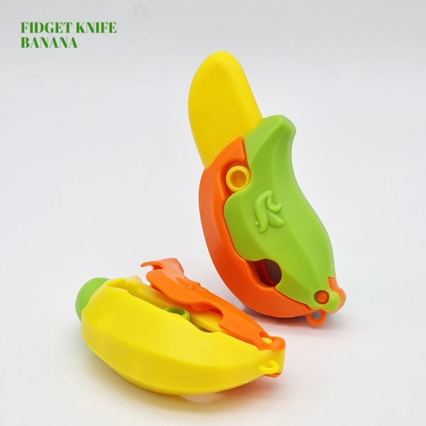 Bộ dao cà rốt Fidget Knife Banana Set 16 món Giảm căng thẳng
