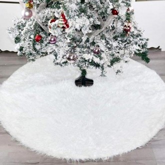 Váy cây trắng trang trí sàn cây thông Noel 75cm