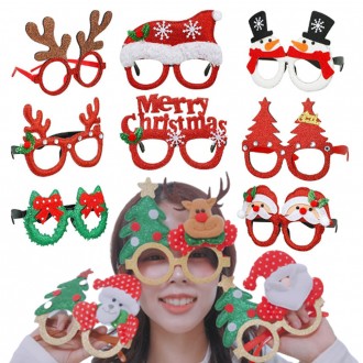 Trang phục đạo cụ dự tiệc kính râm kính giáng sinh