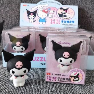 Sanrio Kurumi Eraser Hình 3D Puzzle Deco Nội thất