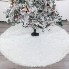 Váy cây trắng 120cm trang trí sàn cây thông Noel