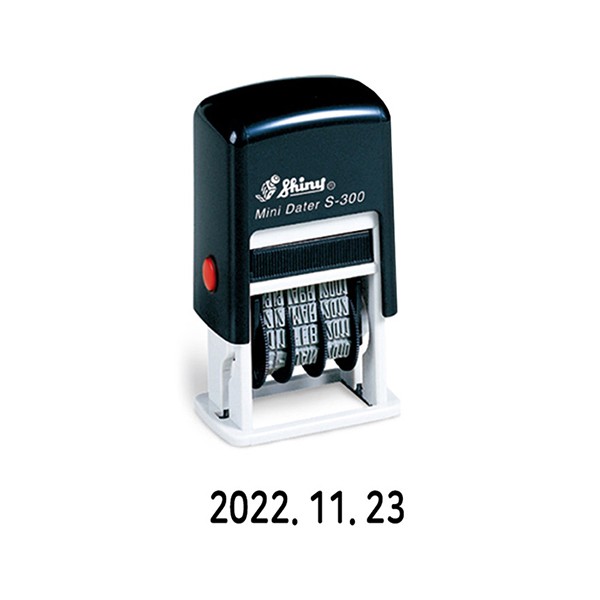 Seal đóng dấu ngày tự động S-300 (Màu Ngẫu Nhiên)