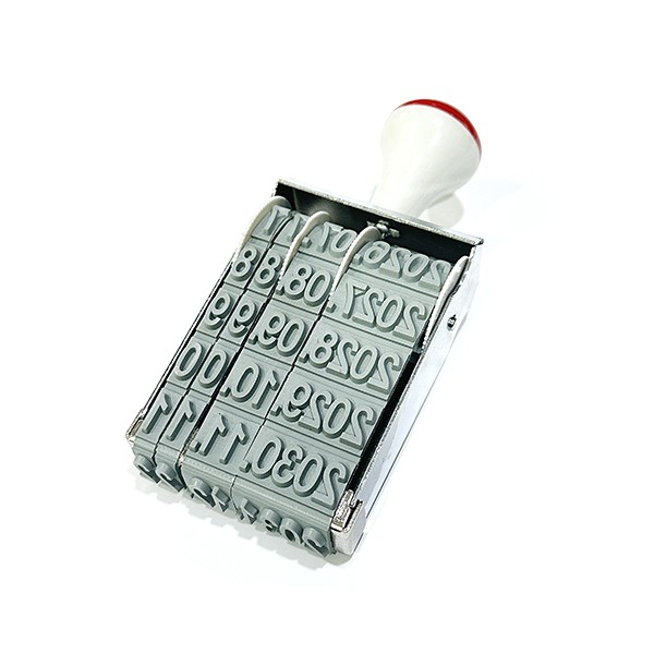 Dấu ngày tháng Một phần tem lớn 7mm