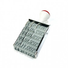 Dấu ngày tháng Một phần tem lớn 7mm