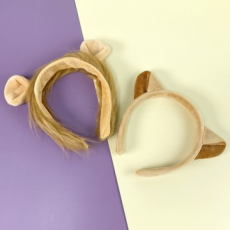 tiệc sinh nhật băng đô sư tử