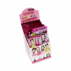 Girlholic Seal Sticker Phối Thẻ (Ngẫu Nhiên) Nhãn Dán Trang Trí Phối Hợp Chơi Nhóm Nữ Thần Tượng 1 Hộp