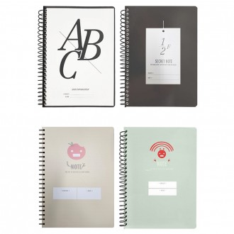 Giá siêu đặc biệt Geunyoung 3000 PP mùa xuân note 25 câu 150x208mm sổ tay có dây ngẫu nhiên