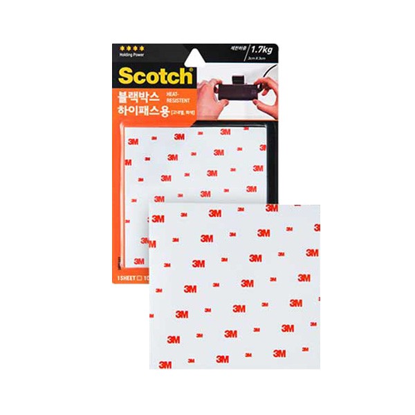 Băng keo hai mặt chịu nhiệt cao Scotch HRS101 (1 tờ)