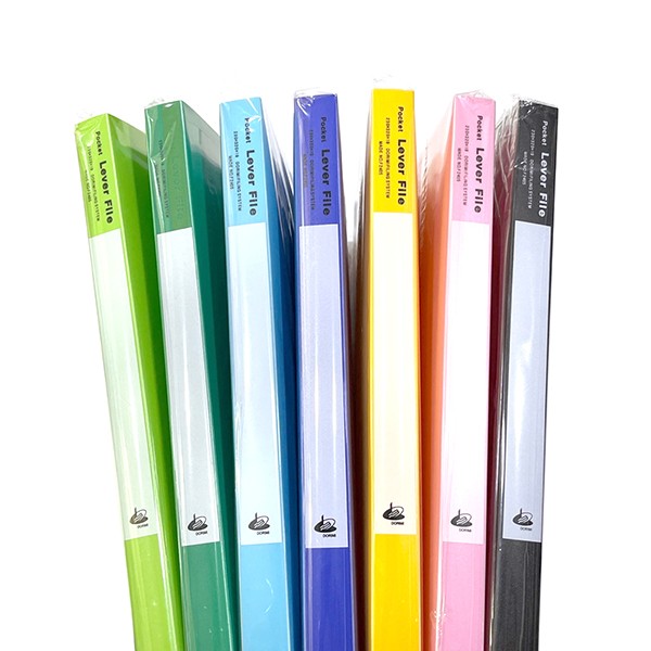 Tập tin đòn bẩy bỏ túi Dorimi PP A4