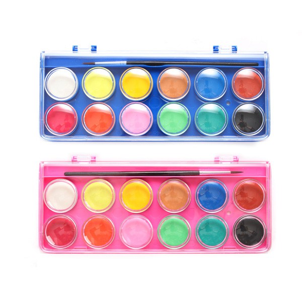 Bảng màu nước Morning Glory Solid Palette 12 màu