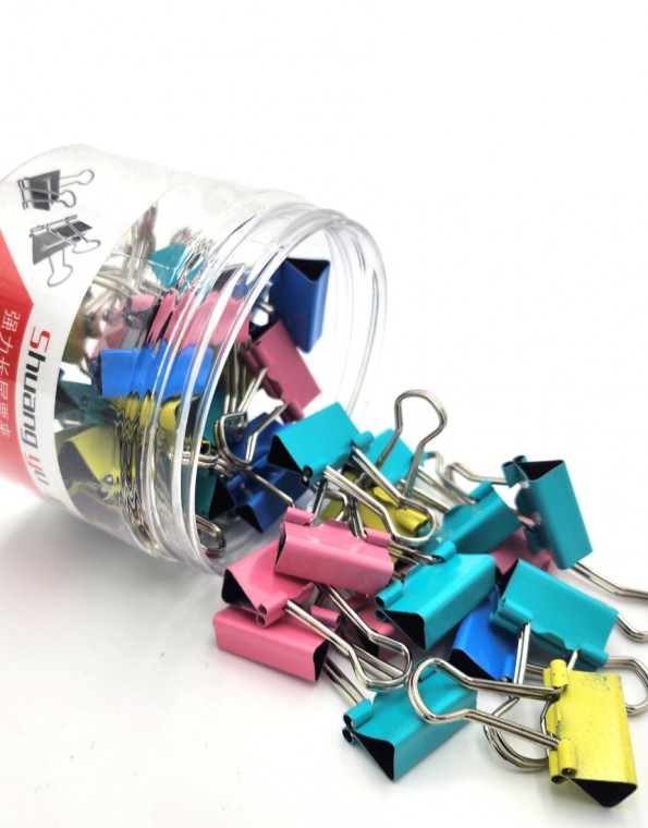 Hộp đựng tài liệu văn phòng kẹp đôi màu đa năng