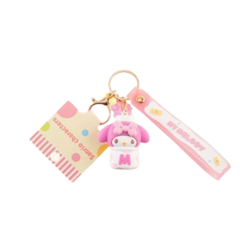 Túi đựng móc khóa hình Sanrio My Melody Snack 3D
