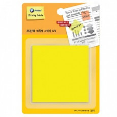 Giấy dán trong mờ màu vàng 30 tờ 76X76mm văn phòng phẩm viết