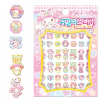 Công ty văn hóa Haksan Nhân vật Sanrio Nhãn dán bông tai giai điệu của tôi Thời gian ngọt ngào