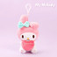 Móc treo đồ chơi sang trọng Sanrio My Melody Heart